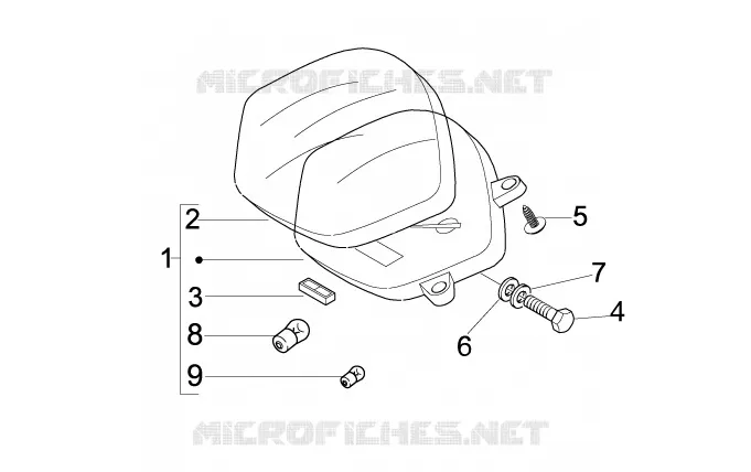 Meter combination - Cruscotto VESPA VESPA-SCOOTER 125 LX 2011  LX 4T ie E3
