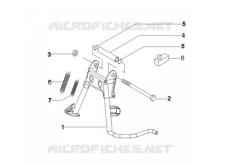 Stand/s VESPA VESPA-SCOOTER 150 LX 2010  LX 4T ie E3
