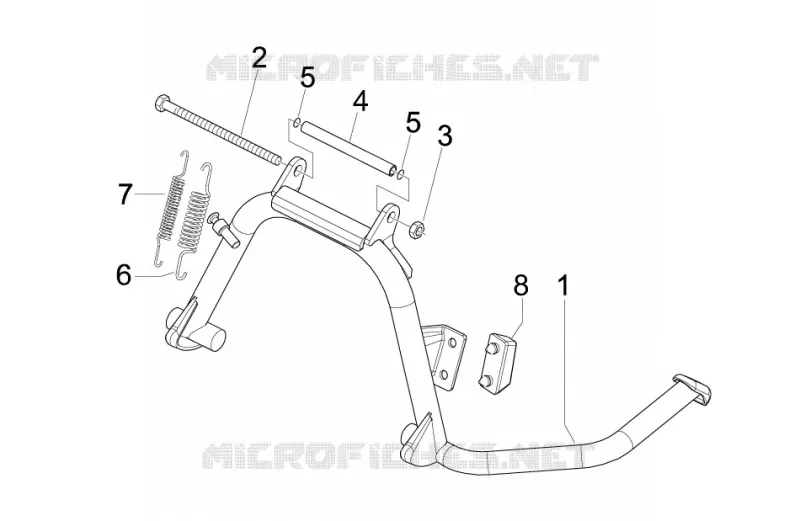 Stand/s VESPA VESPA-SCOOTER 50 LX 2010  LX 4T-4V