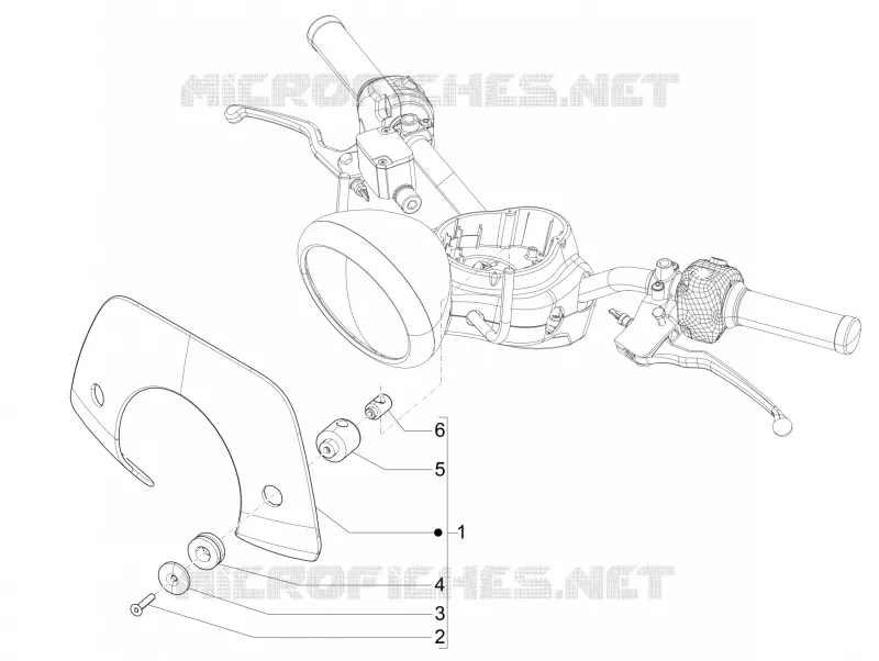 Windshield - Glass VESPA VESPA-SCOOTER 125 LXV 2013  LXV 4T 3V E3