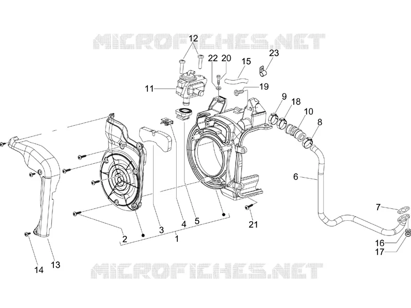 Secondary air box VESPA VESPA-SCOOTER 125 LXV 2008  LXV 4T E3