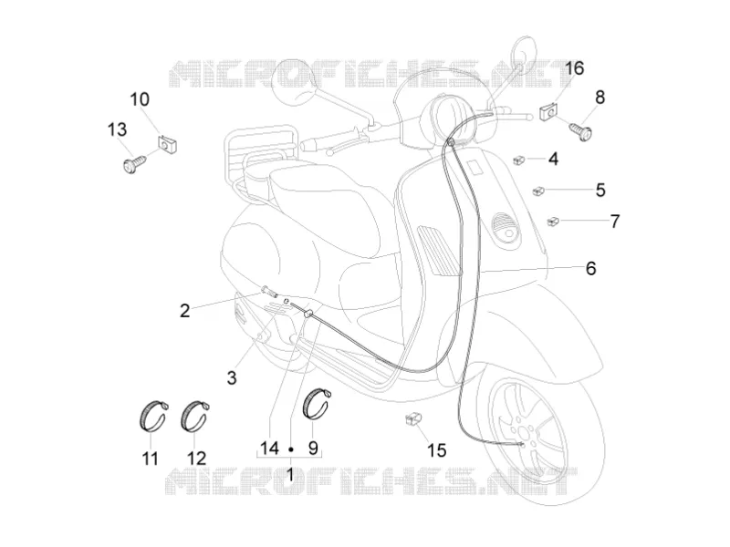 Transmissions VESPA VESPA-SCOOTER 125 LXV 2012  LXV 4T ie E3