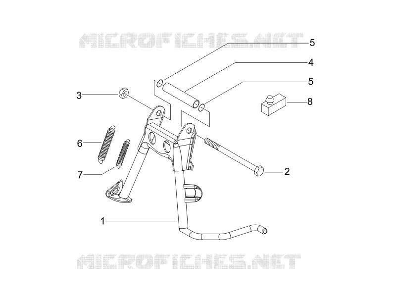 Stand/s VESPA VESPA-SCOOTER 150 LXV 2009  LXV 4T