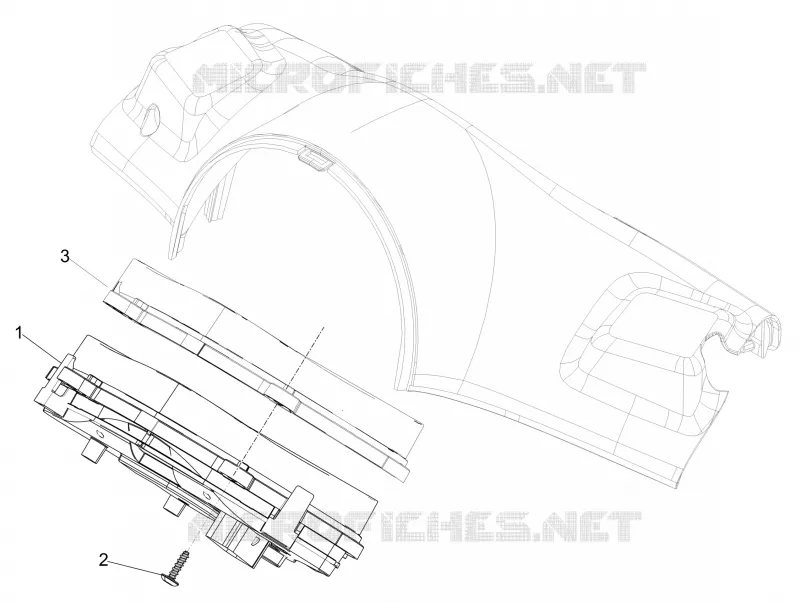 Meter combination - Cruscotto VESPA VESPA-SCOOTER 150 PRIMAVERA 2015  4T 3V ie Primavera