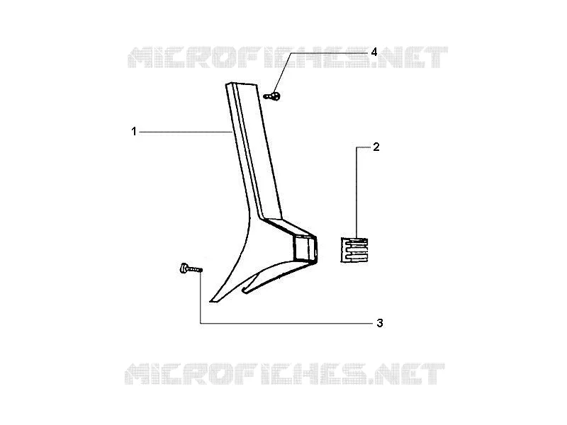 Front covers - Mudflaps VESPA VESPA-SCOOTER 125 PX 2008  PX 30 Anni