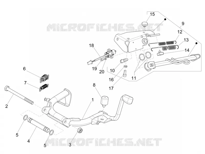 Stand/s VESPA VESPA-SCOOTER 125 SPRINT 2016  Sprint 4T 3V ie
