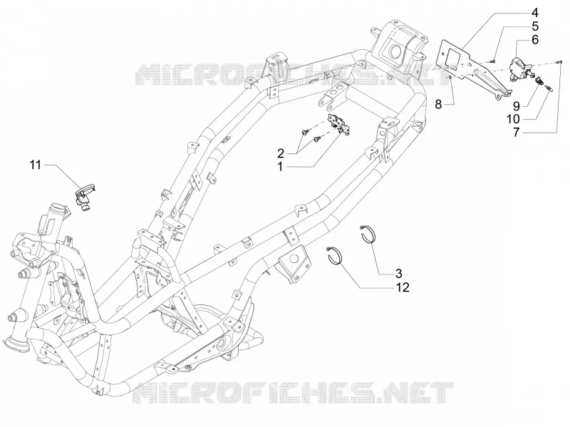 Locks PIAGGIO PIAGGIO-SCOOTER 500 MP3 2014  MP3 500 Business
