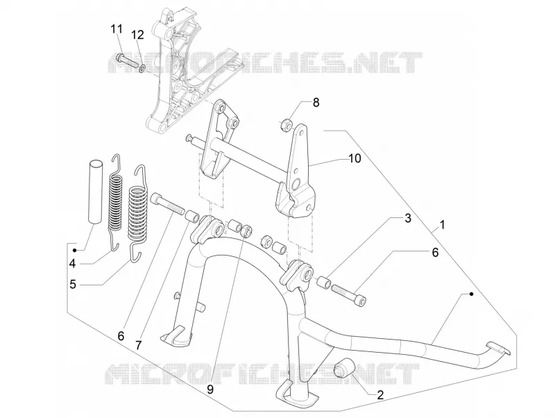 Stand/s PIAGGIO PIAGGIO-SCOOTER 500 MP3 2018  MP3 500 Business E4