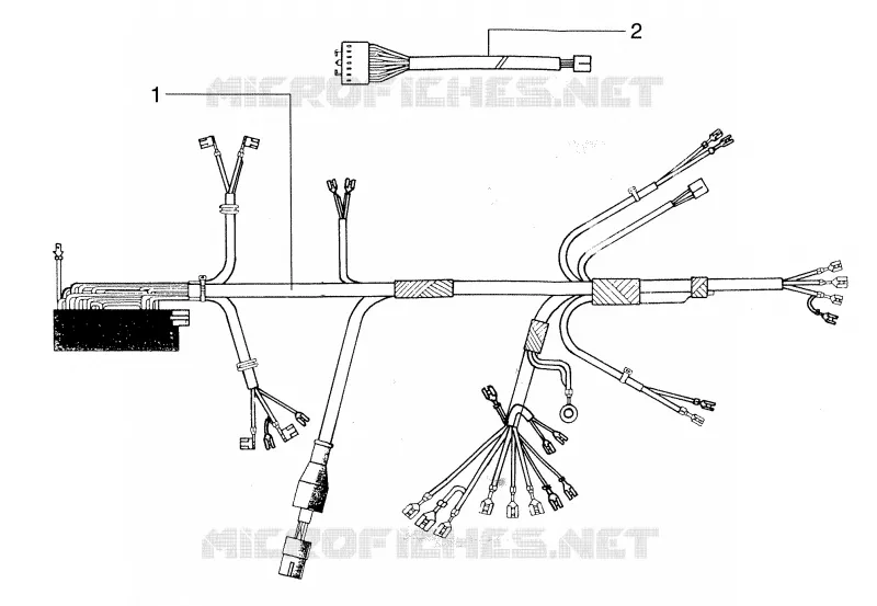 Electrical connections PIAGGIO PIAGGIO-SCOOTER 50 VESPA Other year  50 FL2