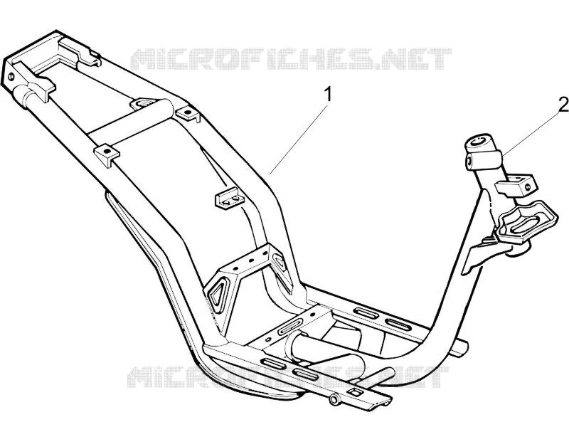 Frame/bodywork PIAGGIO PIAGGIO-SCOOTER 150 LIBERTY 2014  Liberty 4T 3V ie LEM