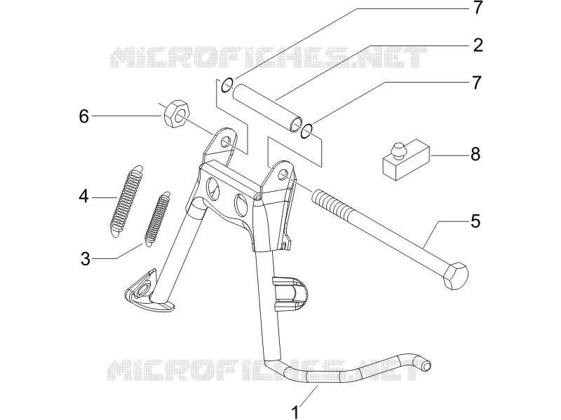 Stand/s PIAGGIO PIAGGIO-SCOOTER 150 LIBERTY 2010  Liberty 4T E3 MOC