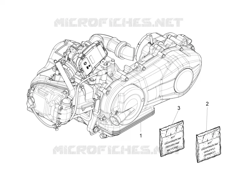 Engine, assembly PIAGGIO PIAGGIO-SCOOTER 150 LIBERTY 2017  Liberty iGet 4T 3V ie ABS