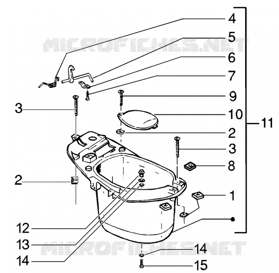 Case helmet GILERA GILERA-SCOOTER 125 RUNNER 2002  Runner 125 VX 4T