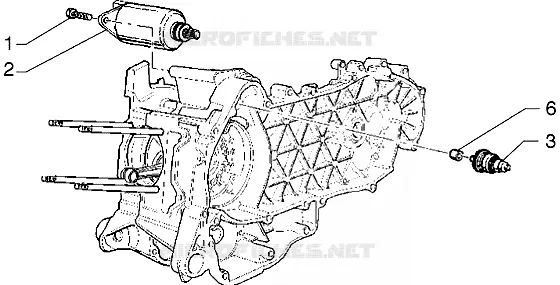Electric starter GILERA GILERA-SCOOTER 180 RUNNER 2003  Runner 180 VXR
