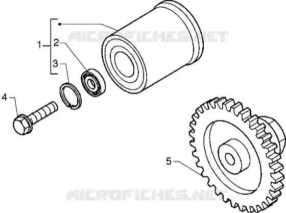 Torque limiting device - Damper pelley (For VXR vehicles) GILERA GILERA-SCOOTER 180 RUNNER 2004  Runner 180 VXR