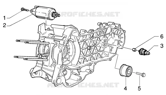 Electric starter GILERA GILERA-SCOOTER 200 RUNNER 2003  Runner 200 VXR 4T