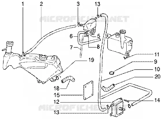 Supply system GILERA GILERA-SCOOTER 50 RUNNER 2002  Runner 50 Poggiali