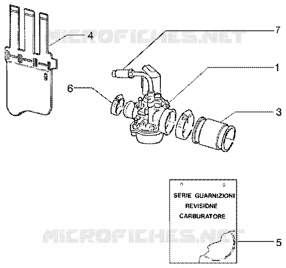Carburettor GILERA GILERA-SCOOTER 50 RUNNER 2002  Runner 50 SP