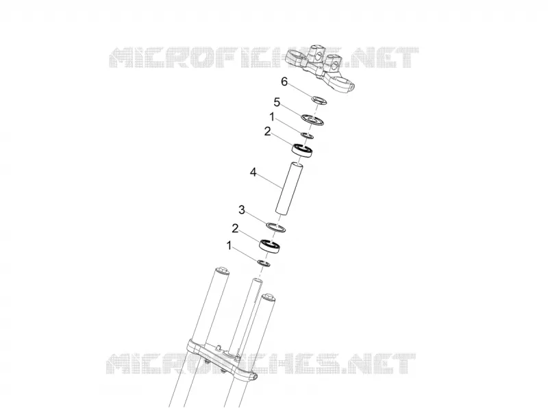 Steering GILERA GILERA-MOTORCYCLES 50 SMT 2018  SMT 50 E4