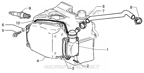 Oil drain valve VESPA VESPA-SCOOTER 200 GRANTURISMO 2005  Granturismo L