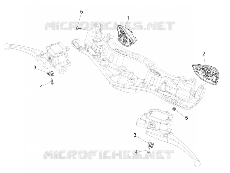 Selectors - Switches - Buttons VESPA VESPA-SCOOTER 125 946 2015  946 ARMANI 125 4T 3V ABS E3