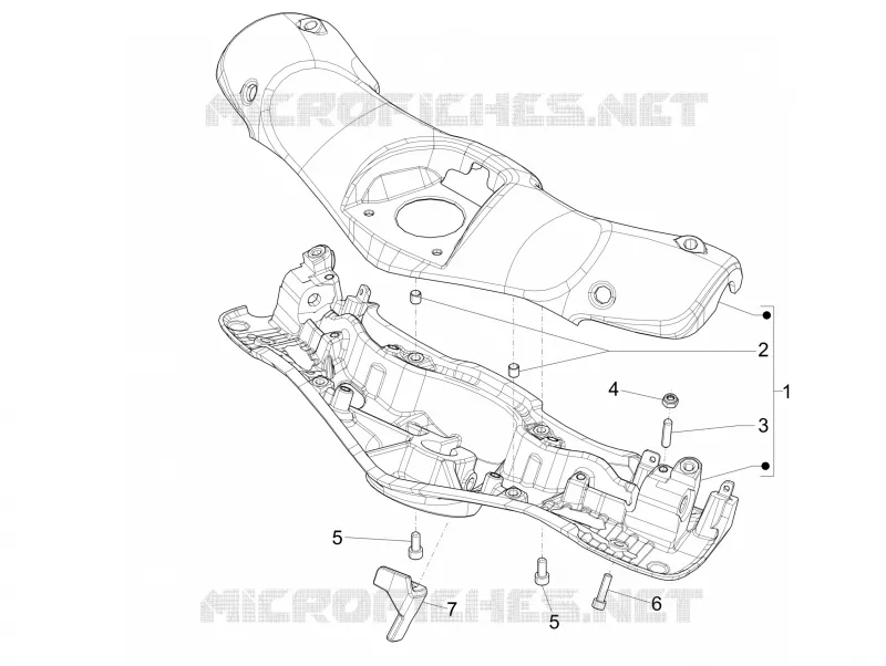 Handlebars coverages VESPA VESPA-SCOOTER 150 946 2016  946 ARMANI 150 4T 3V ABS E3