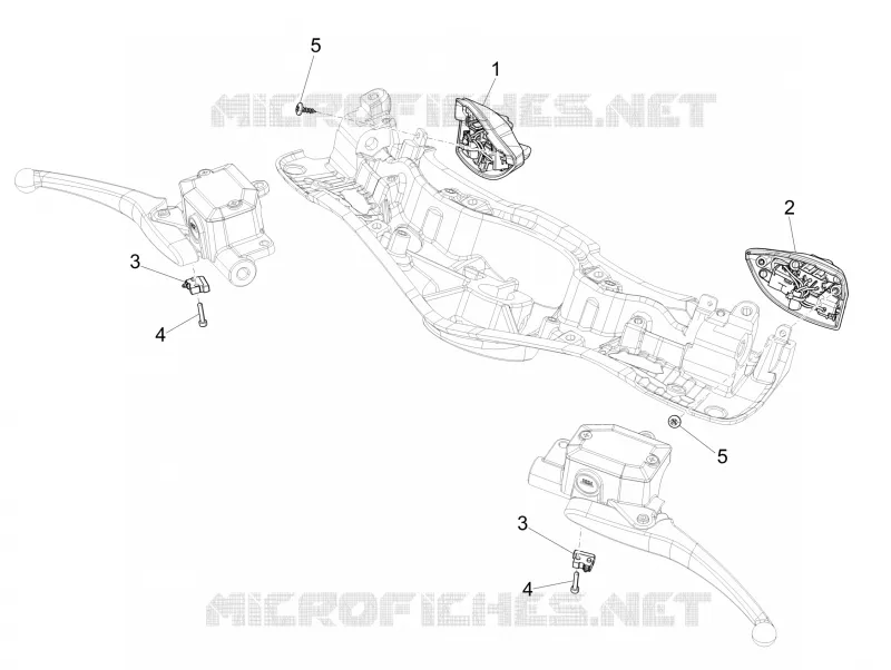 Selectors - Switches - Buttons VESPA VESPA-SCOOTER 150 946 2017  946 ARMANI 150 4T 3V ABS E3