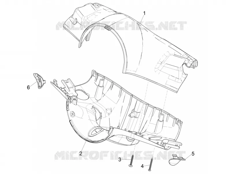 Handlebars coverages VESPA VESPA-SCOOTER Electric VESPA 2019  Elettrica Motociclo 70 km/h