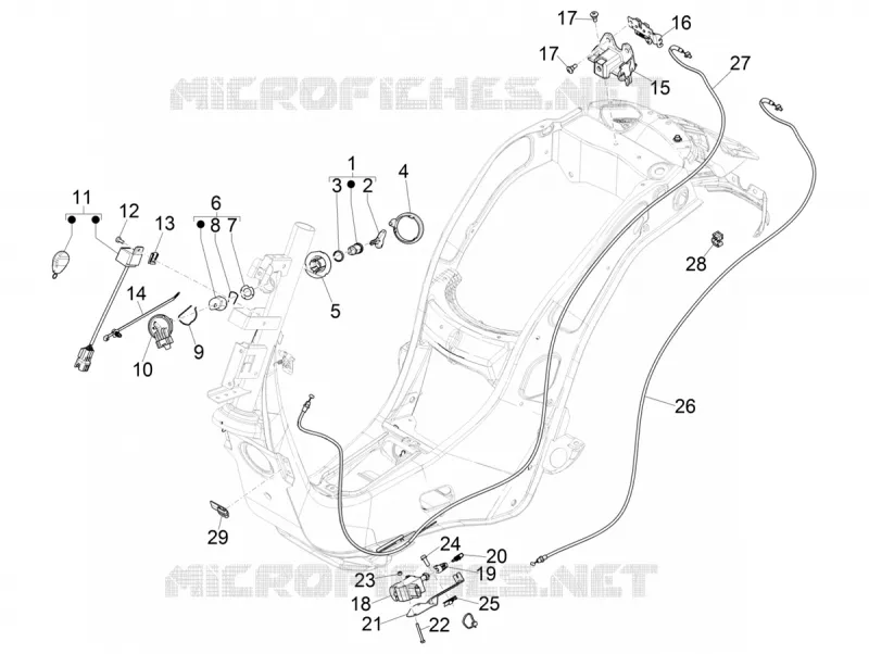 LOCKS VESPA VESPA-SCOOTER Electric VESPA 2019  Elettrica Motociclo 70 km/h