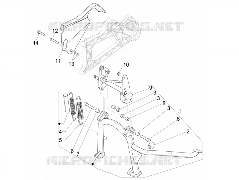 Stand/s PIAGGIO PIAGGIO-SCOOTER 500 MP3 2018  MP3 500 Sport ABS E4