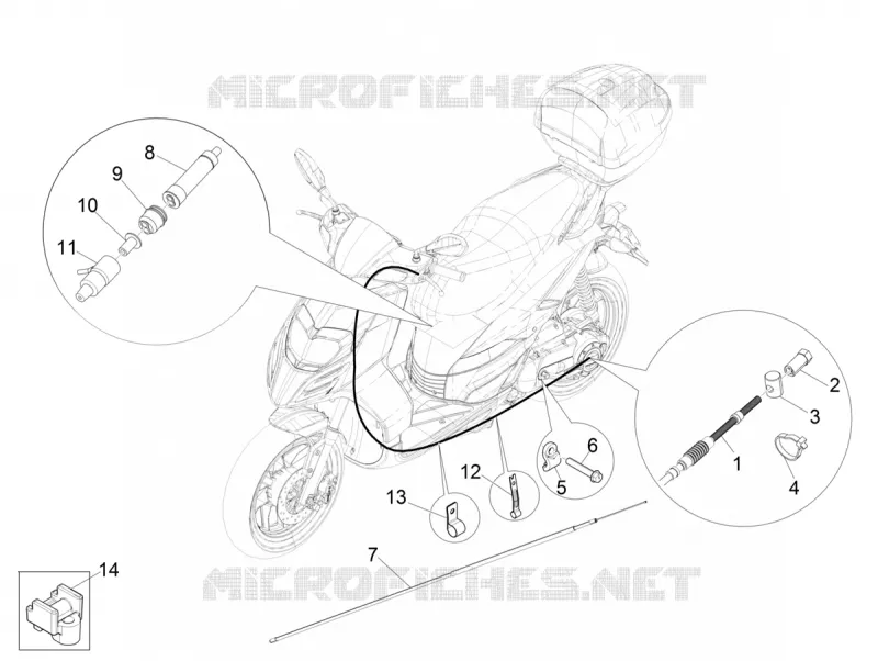 Transmissions PIAGGIO PIAGGIO-SCOOTER 50 TYPHOON 2020  Typhoon 50 2T Euro 4