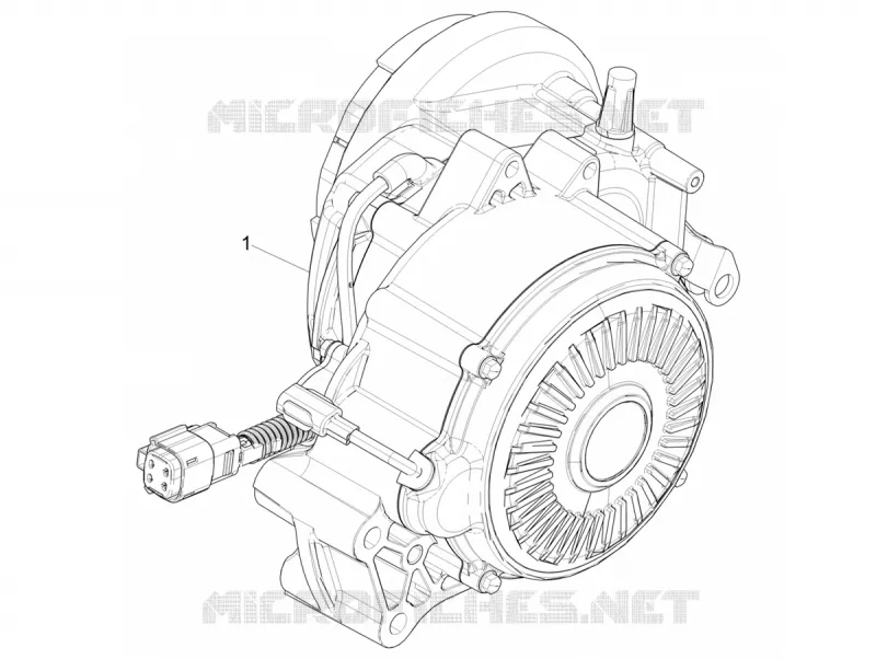 ENGINE ASSEMPLY VESPA VESPA-SCOOTER ELECTRIC ELETTRICA 2021  Elettrica 25 km/h SCH Euro 5