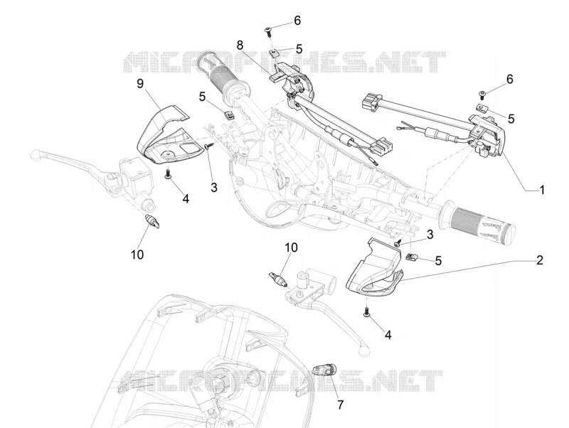 SWITCHES VESPA VESPA-SCOOTER ELECTRIC ELETTRICA 2021  Elettrica 25 km/h SCH Euro 5