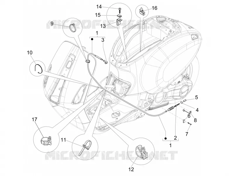 Transmissions VESPA VESPA-SCOOTER 125 PRIMAVERA 2021  Primavera 125 3V Euro 5 ABS