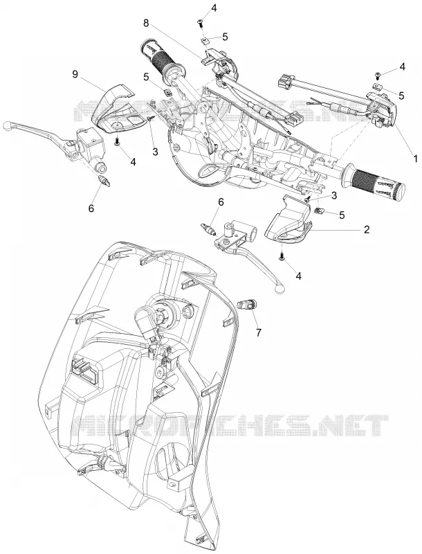 SWITCHES VESPA VESPA-SCOOTER 125 PRIMAVERA 2020  Primavera 125 4T 3V ie Euro 5 ABS