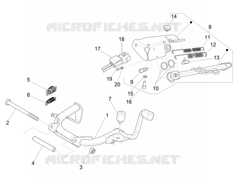 Stand/s VESPA VESPA-SCOOTER 125 SPRINT 2022  Sprint 125 4T 3V Euro 5