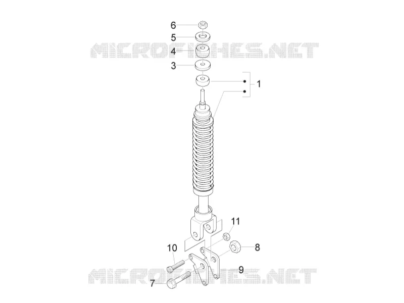 Supply system PIAGGIO PIAGGIO-SCOOTER 125 FLY 2014  Fly 4T/3V ie