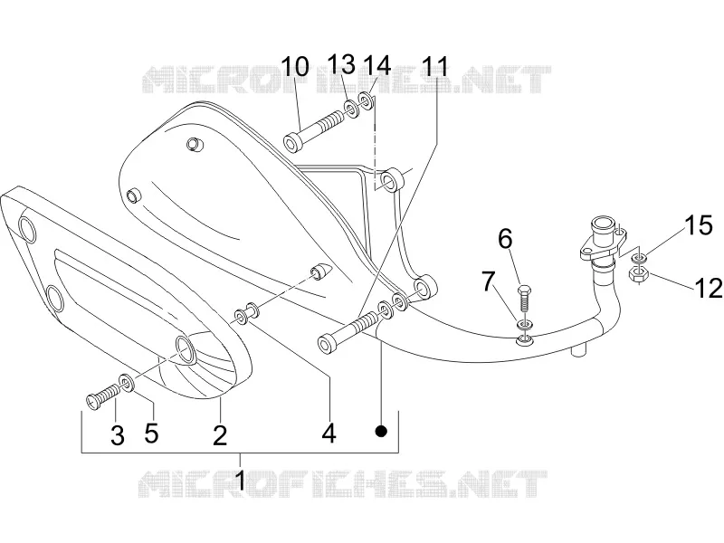 Silencer PIAGGIO PIAGGIO-SCOOTER 150 FLY 2007  Fly 4T