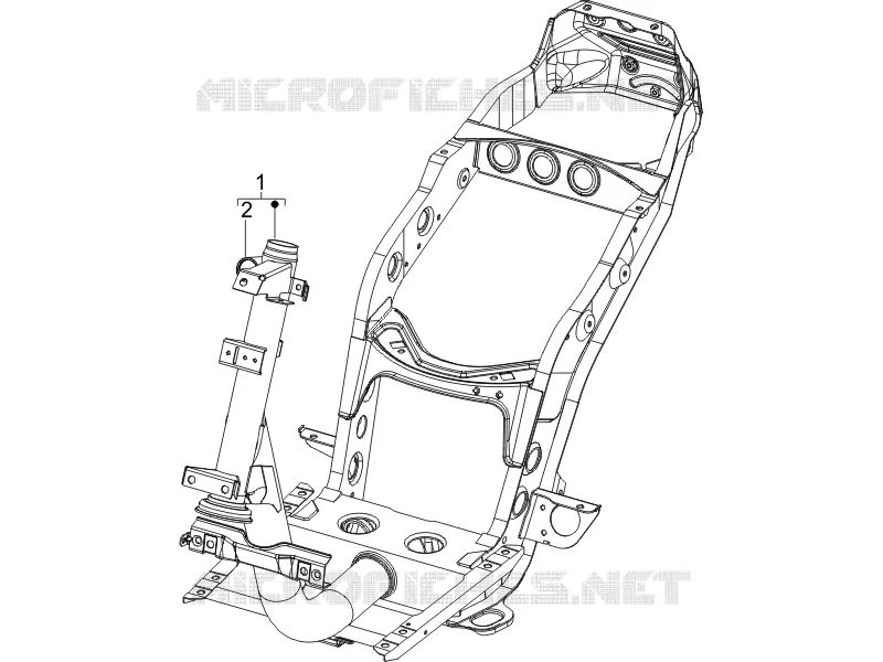 Frame/bodywork PIAGGIO PIAGGIO-SCOOTER 150 FLY 2012  Fly 4T