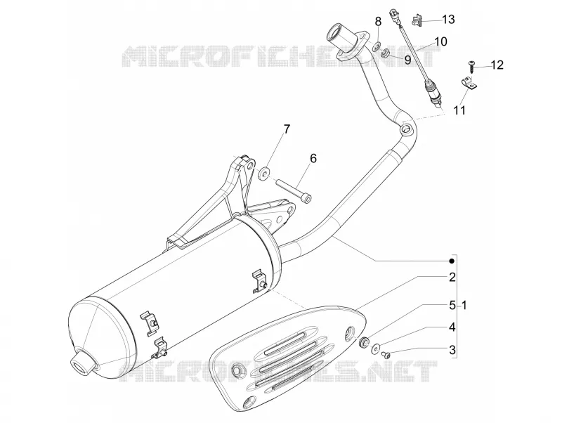 Silencer PIAGGIO PIAGGIO-SCOOTER 150 FLY 2016  Fly 4T 3V ie