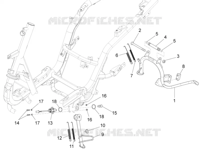 Stand/s PIAGGIO PIAGGIO-SCOOTER 150 FLY 2017  Fly 4T 3V ie