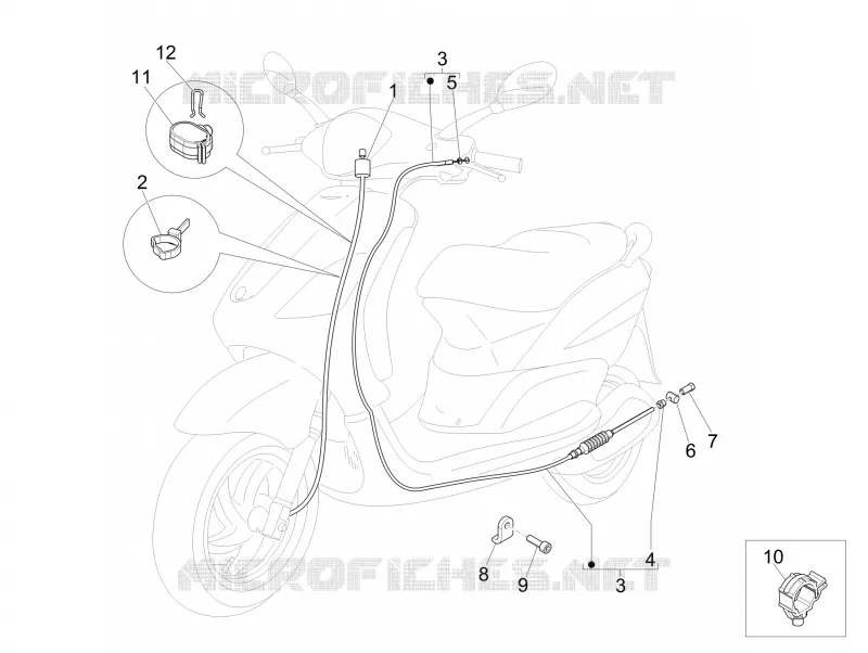 Transmissions PIAGGIO PIAGGIO-SCOOTER 150 FLY 2013  Fly 4T 3V ie