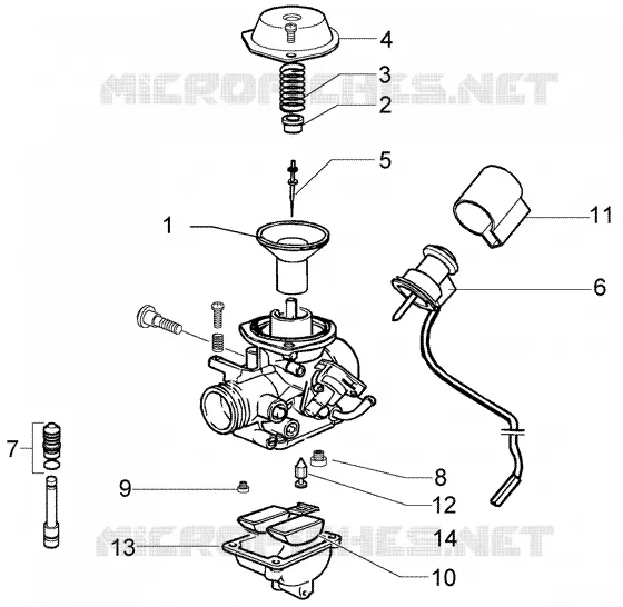 Carburettor PIAGGIO PIAGGIO-SCOOTER 150 FLY Other year  Fly