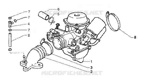 Carburettor PIAGGIO PIAGGIO-SCOOTER 200 X9 Other year  X9