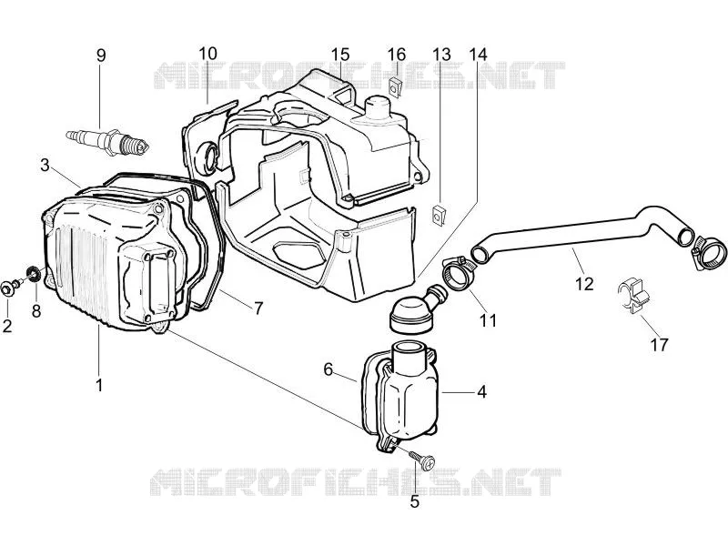 Cylinder head cover PIAGGIO PIAGGIO-SCOOTER 125 LIBERTY 2009  Liberty 4T 2V E3