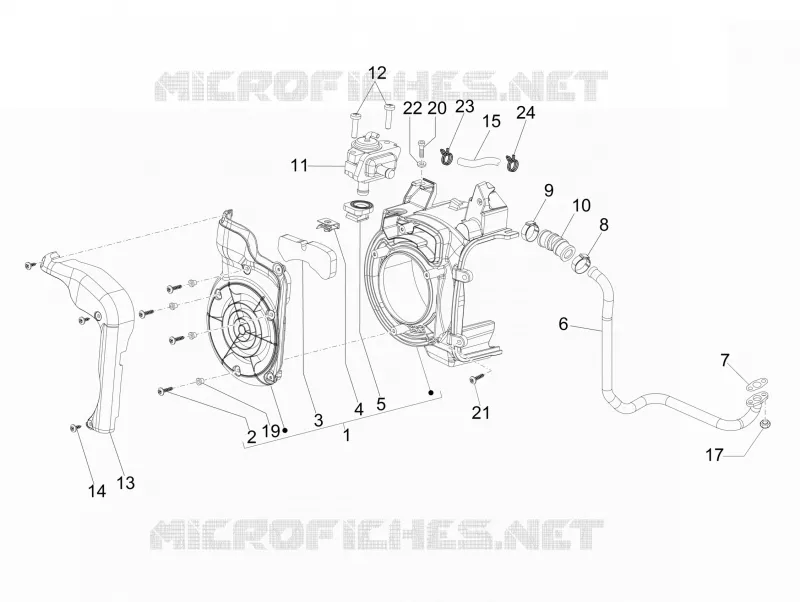 Secondary air box PIAGGIO PIAGGIO-SCOOTER 125 LIBERTY 2014  Liberty 4T 