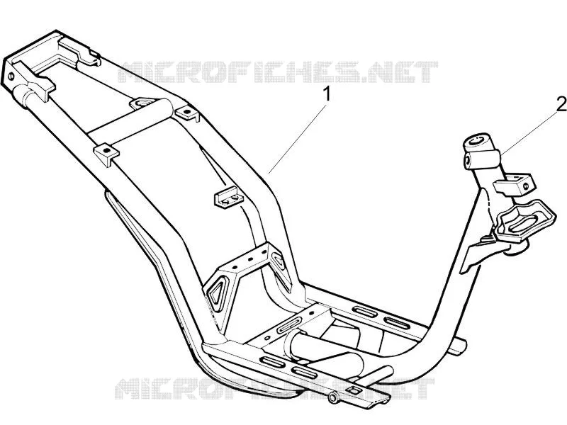Frame/bodywork PIAGGIO PIAGGIO-SCOOTER 125 LIBERTY 2007  Liberty 4T E3