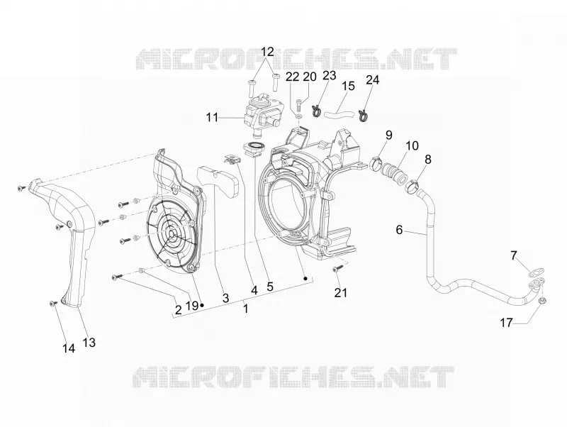 Secondary air box PIAGGIO PIAGGIO-SCOOTER 125 LIBERTY 2013  Liberty 4T PTT (SL)