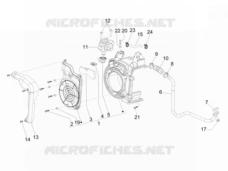 Secondary air box PIAGGIO PIAGGIO-SCOOTER 125 LIBERTY 2007  Liberty 4T PTT E3 (E)