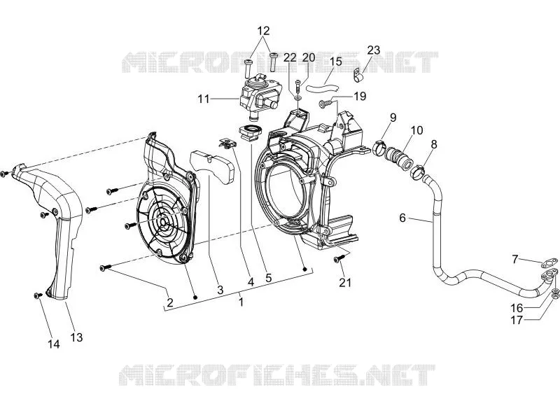 Secondary air box PIAGGIO PIAGGIO-SCOOTER 200 LIBERTY 2006  Liberty 4T
